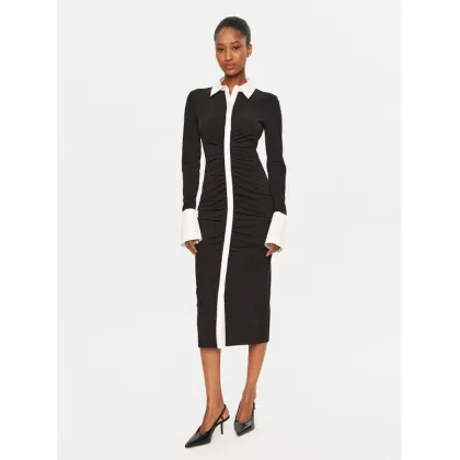 Zdjęcie KARL LAGERFELD Sukienka codzienna A1W13031 Czarny Slim Fit