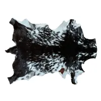 Picture A unique rug made of natural goat skin - 90x70 cm