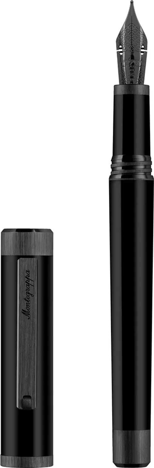 Picture Pióro wieczne Ruten Ultra Black, stalówka 14K Flex - kolekcja Zero