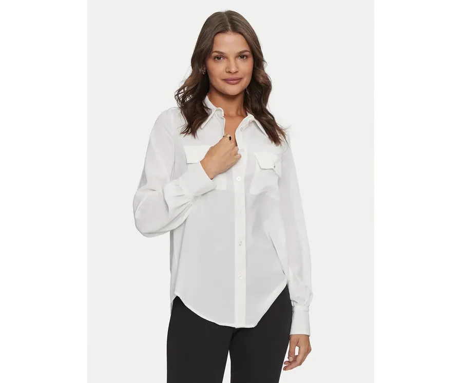 obrazek 1 Rinascimento Koszula CFC0120377003 Biały Regular Fit
