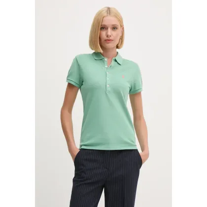 Zdjęcie Polo Ralph Lauren polo bawełniane kolor zielony 211939271