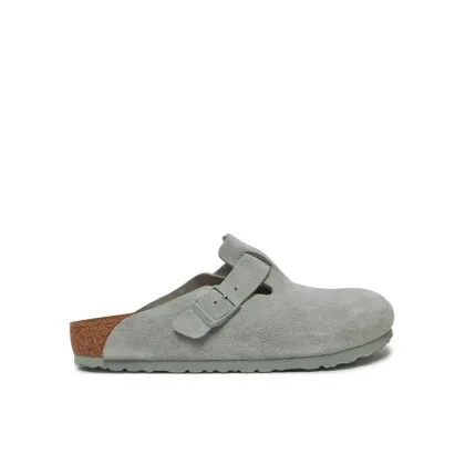 Zdjęcie Birkenstock Klapki Boston zamsz 1029212 Zielony