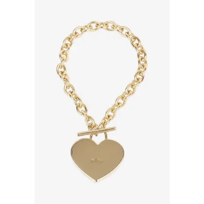 Zdjęcie A.P.C. bransoletka Bracelet Logo Coeur męska MEACC.M70725-GOLD