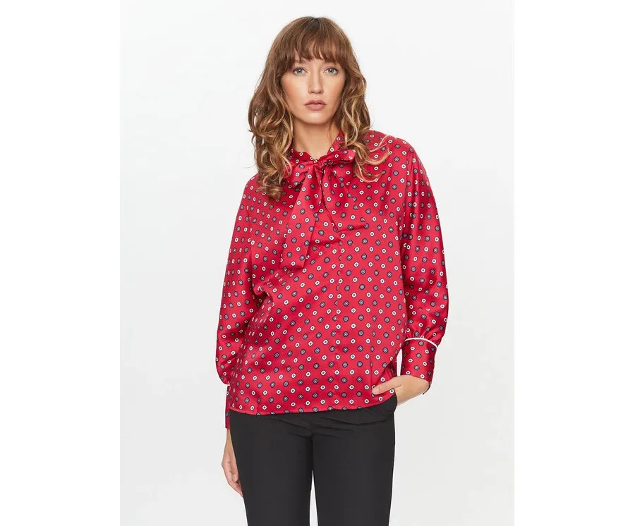 obrazek 1 Marella Bluzka Mission 2331160938200 Czerwony Regular Fit
