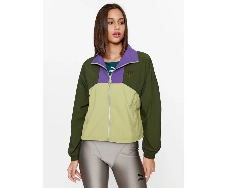 obrazek 1 Puma Wiatrówka Infuse 621446 Zielony Regular Fit