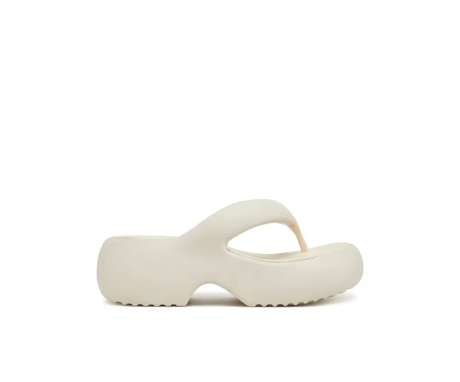 obrazek 1 Melissa Japonki Melissa Free Fuzzy Platform Ad M 35875 Beżowy
