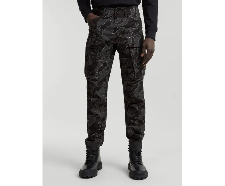 obrazek 1 G-Star Raw Spodnie materiałowe Rovic 3D D02190-D553 Szary Tapered Fit