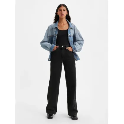 Zdjęcie Levi's® Jeansy Ribcage A6081-0001 Czarny Wide Leg