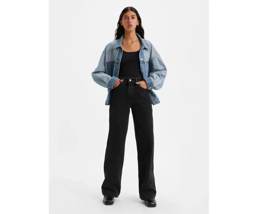 obrazek 1 Levi's® Jeansy Ribcage A6081-0001 Czarny Wide Leg