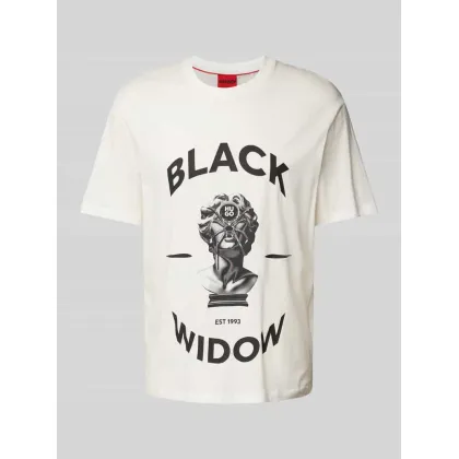 Zdjęcie HUGO T-Shirt Dostalgi 50530684 Beżowy Relaxed Fit