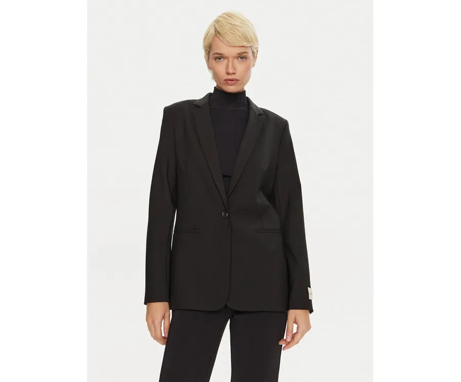 obrazek 1 Calvin Klein Marynarka K20K207632 Czarny Slim Fit