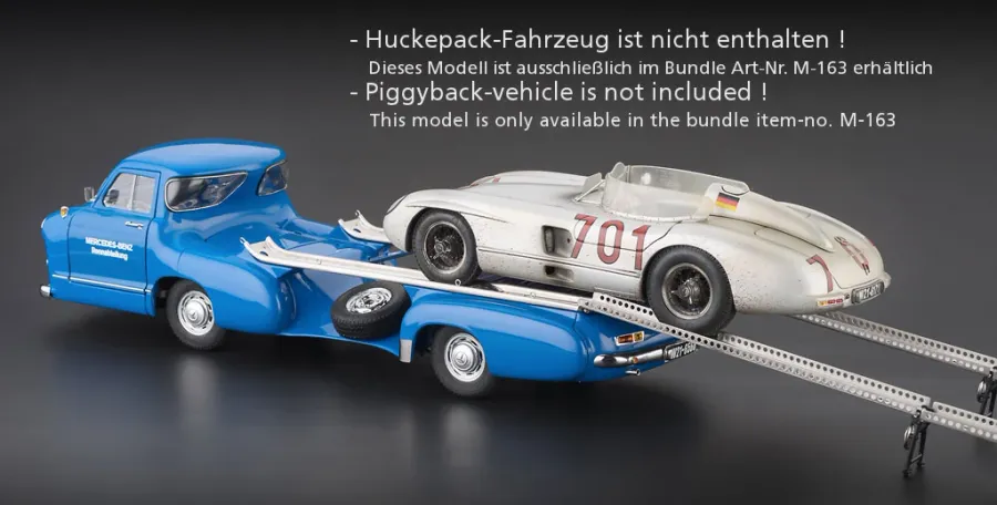 obrazek 8 Transporter samochodów wyścigowych Mercedes-Benz The blue Wonder, 1954/55