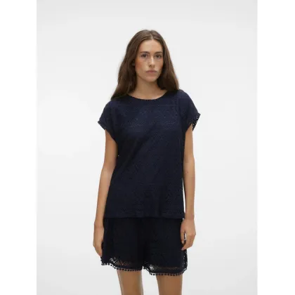 Zdjęcie Vero Moda Bluzka Maya 10304457 Granatowy Wide Fit