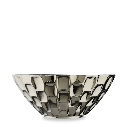 Zdjęcie Miska z glazurowanej ceramiki H.14xL.36xD.Int.34 cm