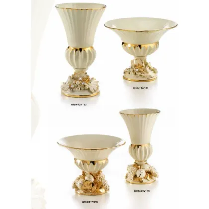 Zdjęcie Wazon z dekoracją z winogron Ceramiche Stella