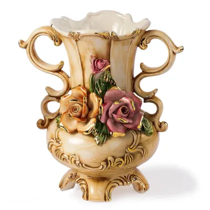 Picture Elegant decorative vase made of ceramics
