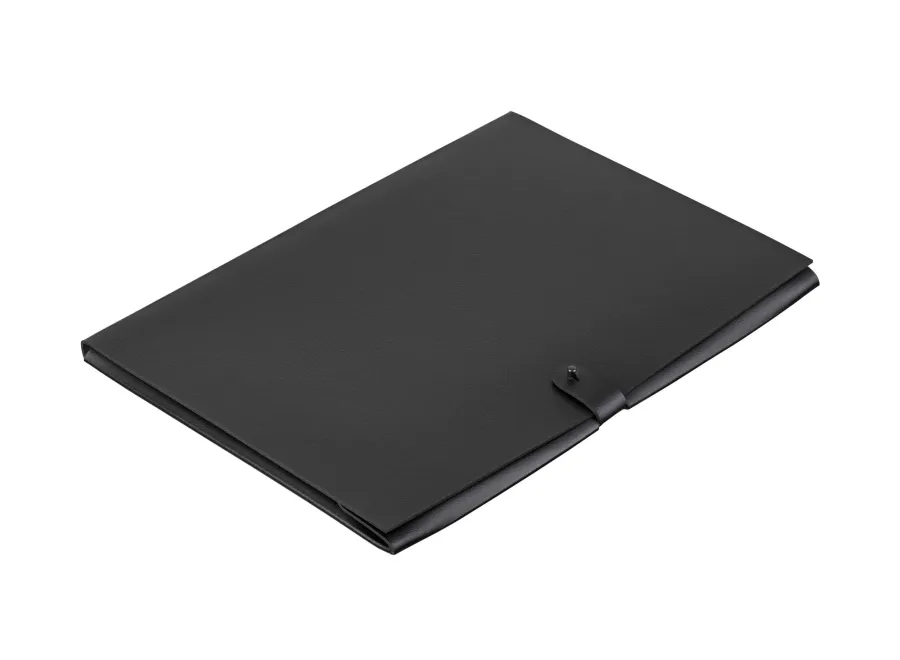 obrazek 1 Czarna skórzana teczka na dokumenty A4 23х31 cm