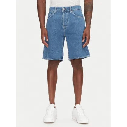 Zdjęcie Pepe Jeans Szorty jeansowe PM801176 Niebieski Loose Fit