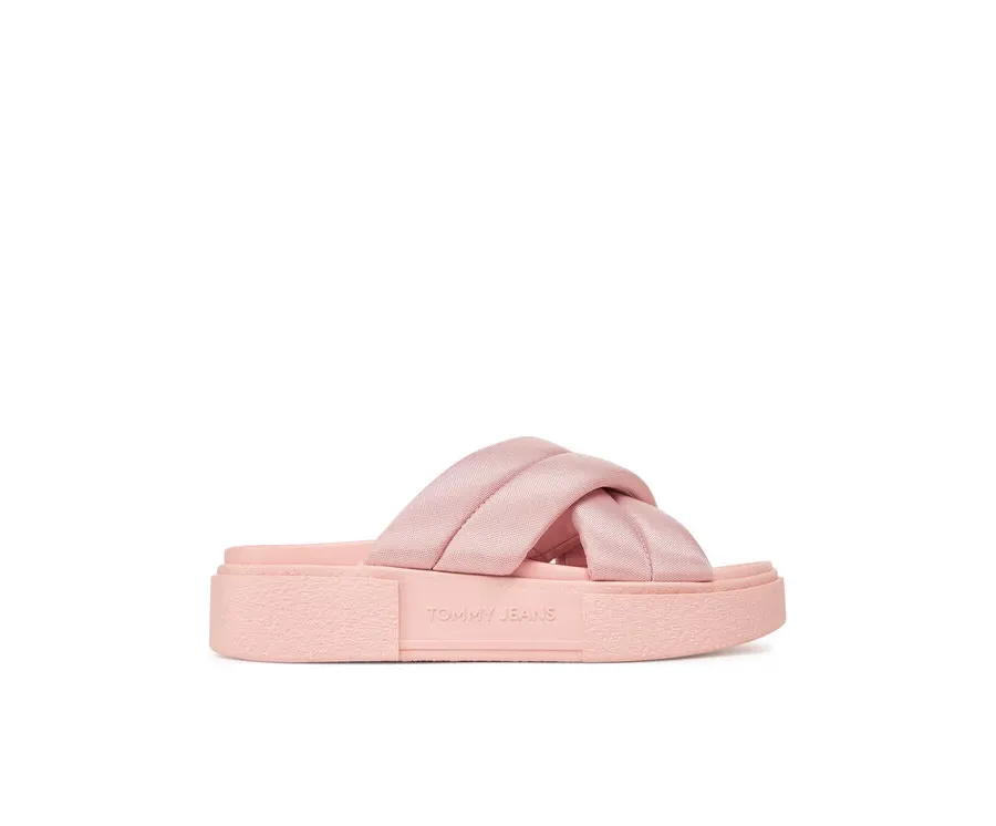 obrazek 1 Tommy Jeans Klapki Tjw Flatform Sandal EN0EN02775 Różowy