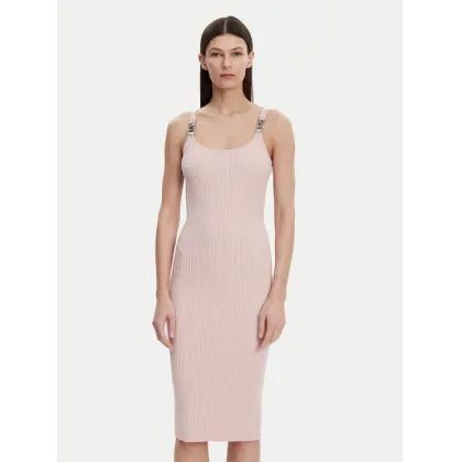 Zdjęcie MICHAEL Michael Kors Sukienka dzianinowa MT482IL33D Różowy Slim Fit