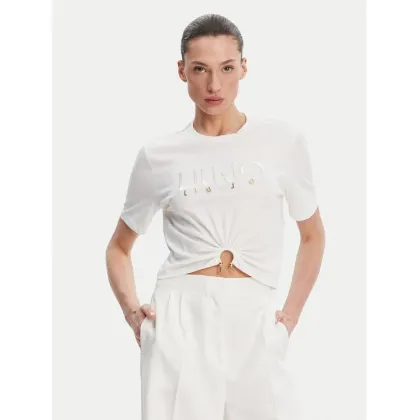 Zdjęcie Liu Jo T-Shirt WA5139 JS923 Biały Regular Fit