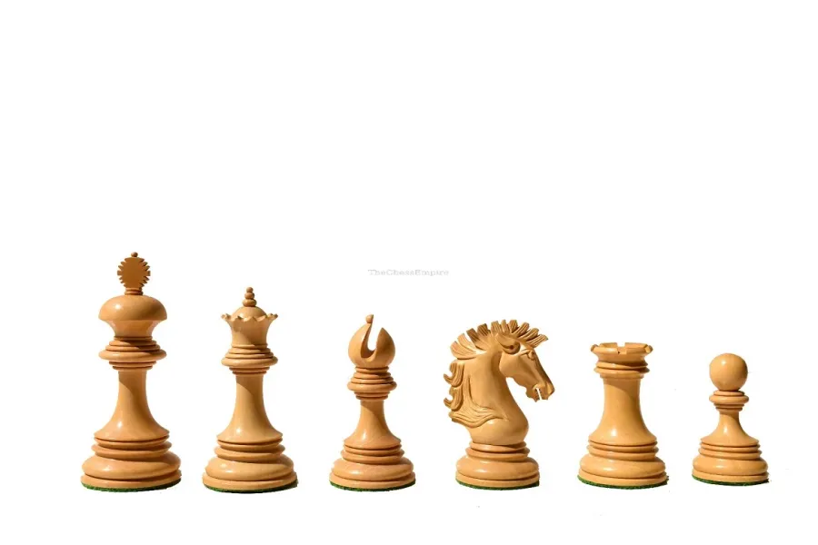 obrazek 3 Wykonane z najwyższej jakości drewna figury do królewskiej gry - The Chess Empire