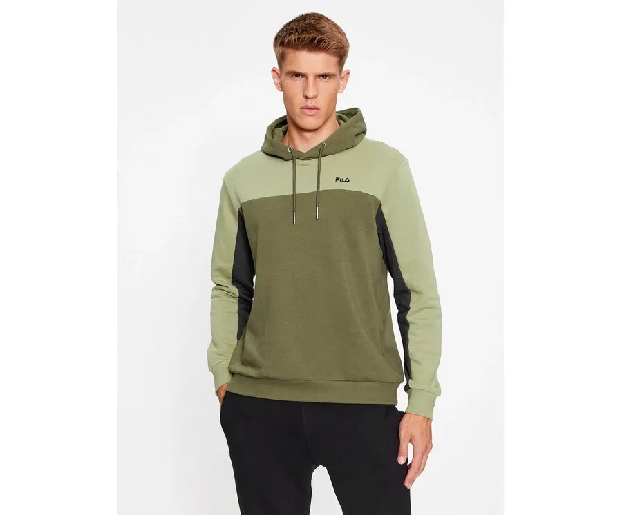obrazek 1 Fila Bluza FAM0501 Zielony Regular Fit