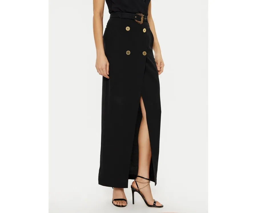 obrazek 1 Versace Jeans Couture Spódnica maxi 78HAE802 N0432 Czarny Regular Fit