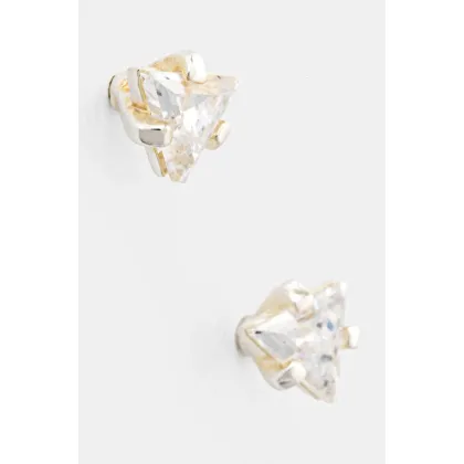 Zdjęcie HATTON LABS kolczyki srebrne Triangle Earrings HL-S5-653-01
