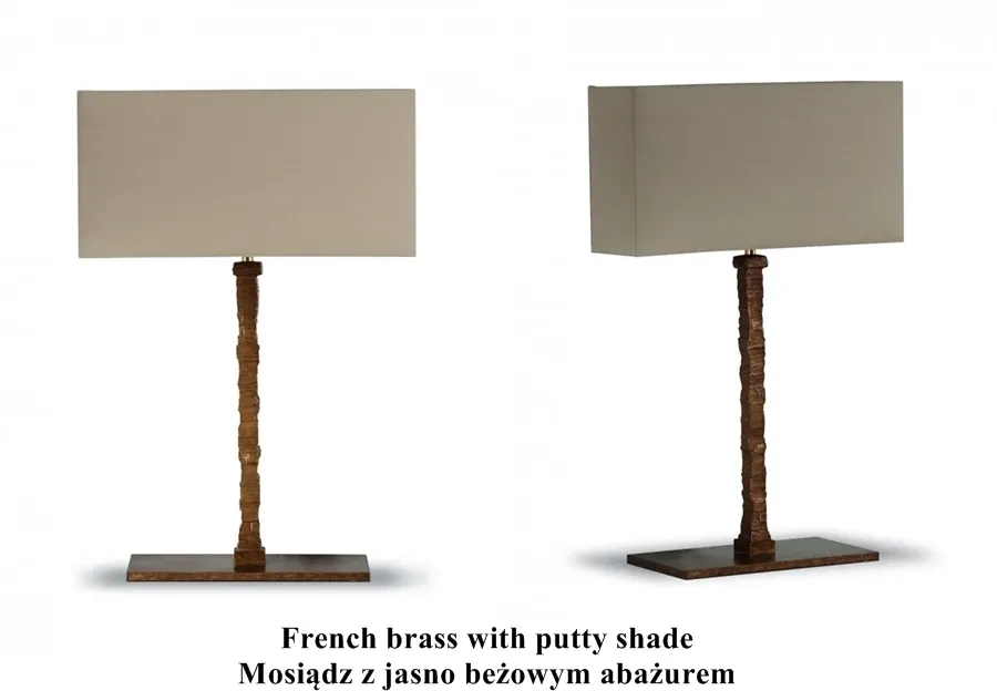 obrazek 2 Elegancka lampa na stolik w trzech różnych wariantach