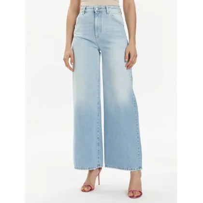Zdjęcie ViCOLO Jeansy DB5153 Niebieski Wide Fit