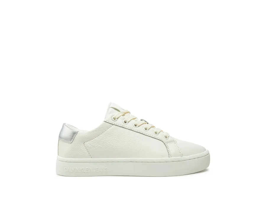 obrazek 1 Calvin Klein Jeans Sneakersy Classic Cupsole Low Ohb YW0YW01799 Biały