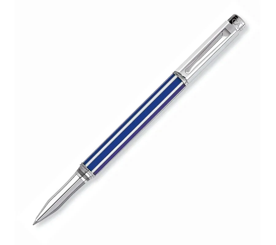 obrazek 2 Pióro Kulkowe Chinablue platerowane srebrem/rodowane