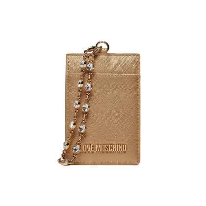 Zdjęcie LOVE MOSCHINO Etui na karty kredytowe JC5853PP4IK2390A Złoty