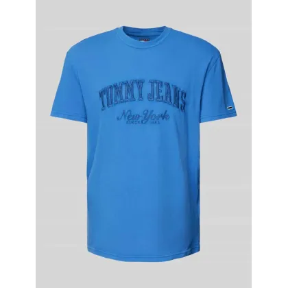 Zdjęcie T-shirt z detalami z logo