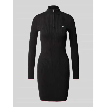 Zdjęcie Tommy Jeans Sukienka dzianinowa DW0DW19490 Czarny Slim Fit
