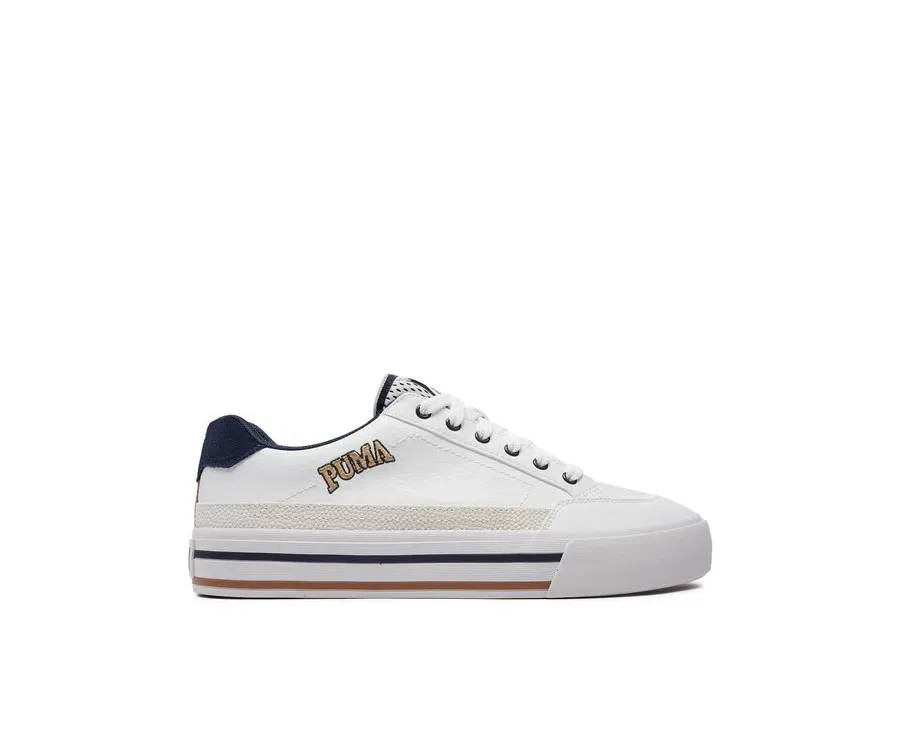 obrazek 1 Puma Sneakersy Court Classic Vulc Retro Club 395089-01 Biały