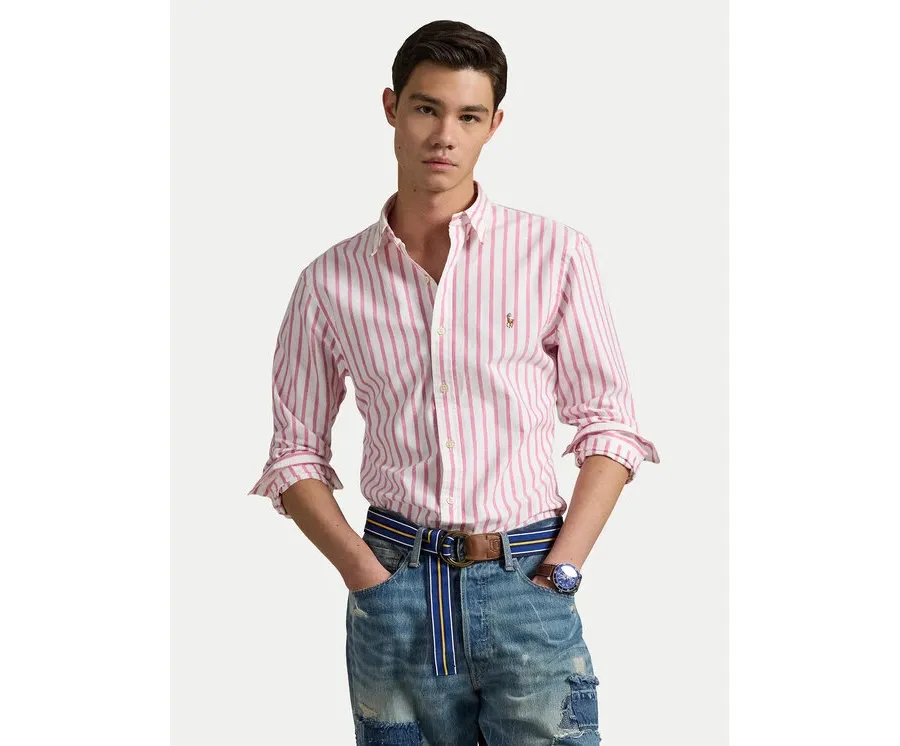 obrazek 1 Polo Ralph Lauren Koszula 710906622002 Różowy Custom Fit