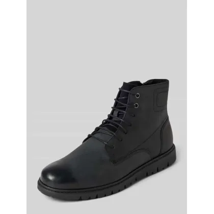 Zdjęcie Buty skórzane z ozdobnymi szwami model ‘GHIACCIAIOD’