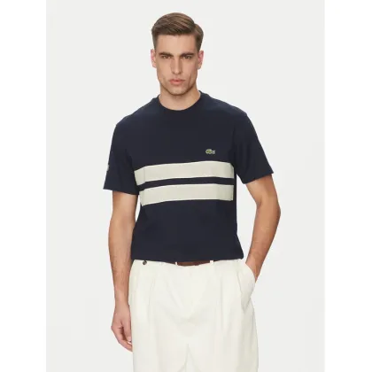 Zdjęcie Lacoste T-Shirt TH9769 Granatowy Regular Fit