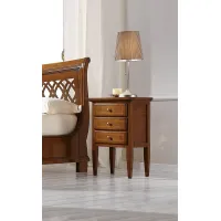Picture Original bedside table with 3 drawers - Zanini