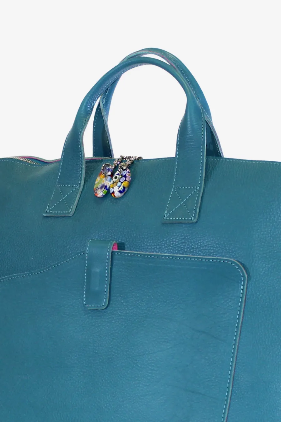 obrazek 2 Ponadczasowa stylowa torba z włoskiej skóry - Terrida