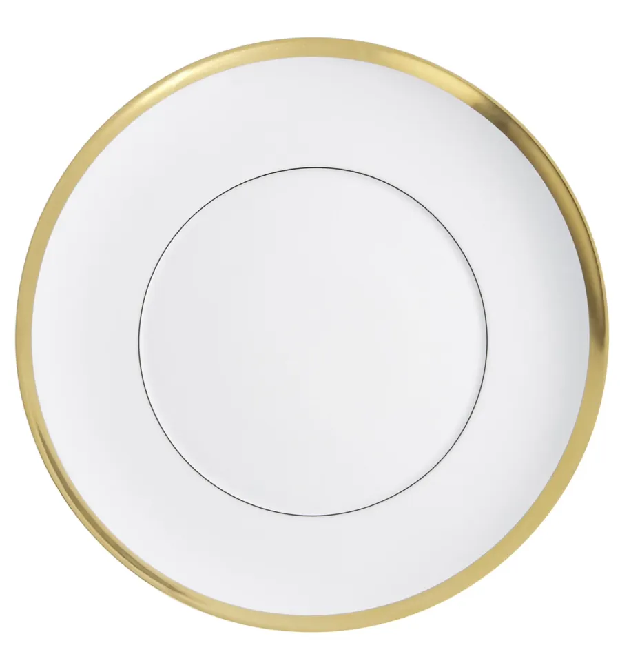 obrazek 1 Porcelanowy talerz na chleb i masło z uniwersalnej kolekcji Domo Gold - Vista Alegre
