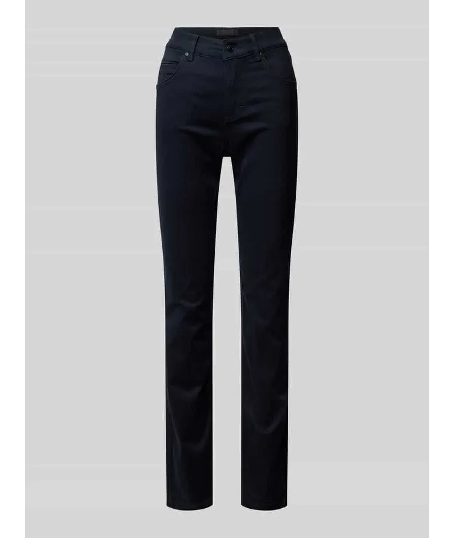 obrazek 1 Jeansy o kroju slim fit z 5 kieszeniami model ‘CICI’