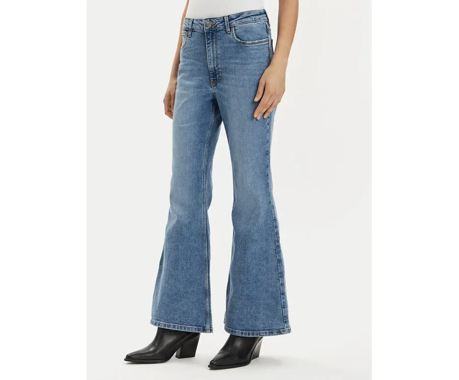 obrazek 1 Wrangler Jeansy Fierce 112351971 Niebieski Wide Leg