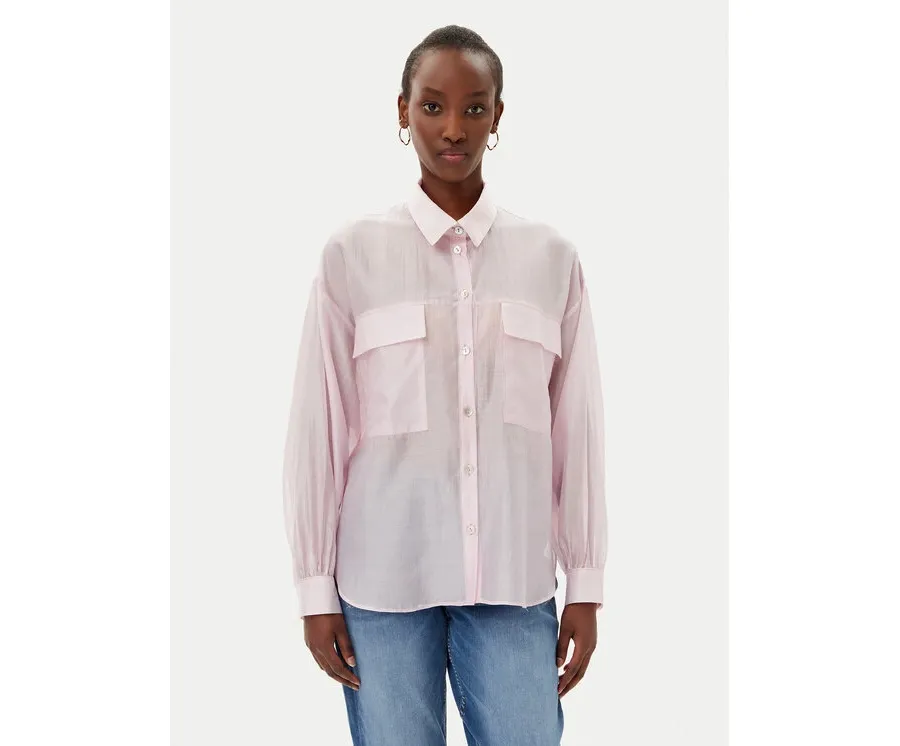 obrazek 1 Rinascimento Koszula CFC0123656003 Różowy Relaxed Fit