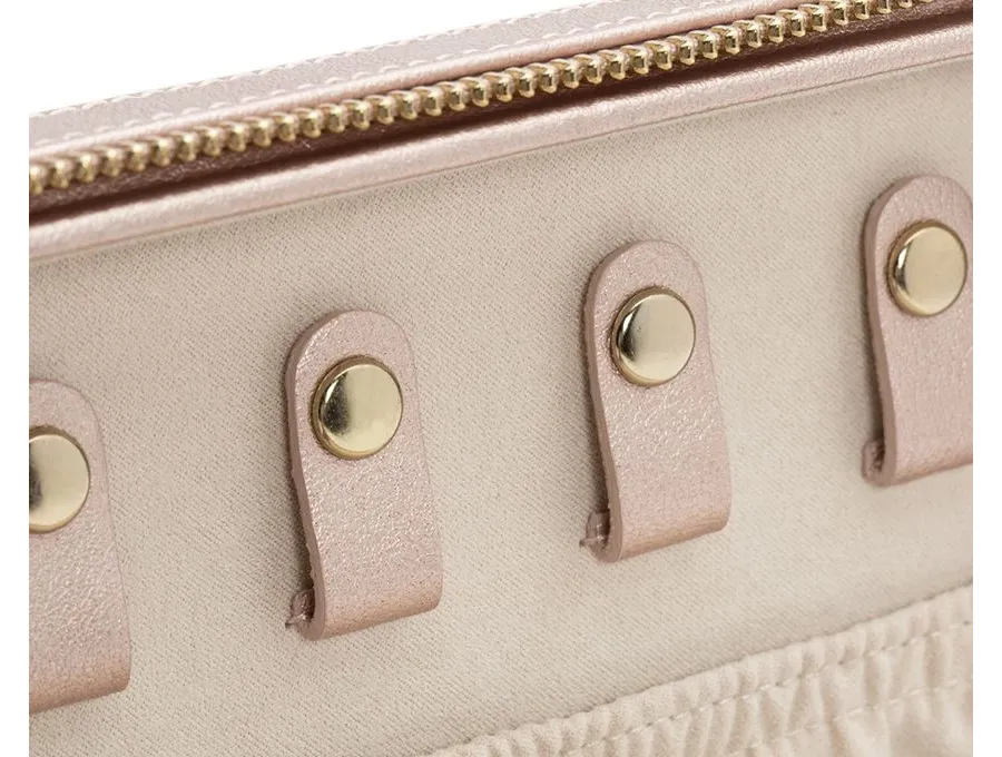 obrazek 3 Elegancka szkatułka podróżna na biżuterię Palermo Rose Gold