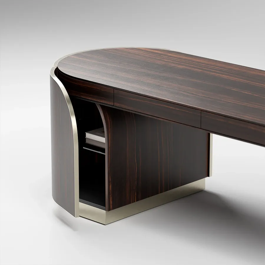 obrazek 22 Eleganckie włoskie biurko w stylu modernistycznym - do gabinetu lub biura