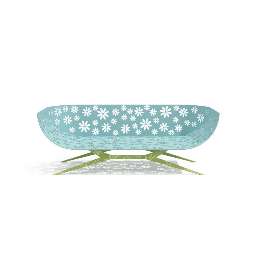 obrazek 1 Portugalska dwuosobowa sofa ogrodowa z malowanego proszkowo aluminium