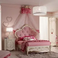Picture Classic upholstered children's bed